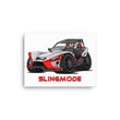 Load image into Gallery viewer, Slingmode Caricature Canvas Wall Art | 2023 Roush Edition Polaris Slingshot®
