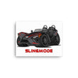Load image into Gallery viewer, Slingmode Caricature Canvas Wall Art | 2023 SLR Red Shadow Polaris Slingshot®
