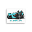 Load image into Gallery viewer, Slingmode Caricature Canvas Wall Art | 2023 SL Pacific Teal Polaris Slingshot®