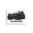 Load image into Gallery viewer, Slingmode Caricature Canvas Wall Art | 2023 S Jet Black Polaris Slingshot®