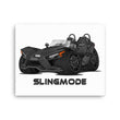 Load image into Gallery viewer, Slingmode Caricature Canvas Wall Art | 2023 S Jet Black Polaris Slingshot®