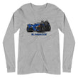 Load image into Gallery viewer, Men's Slingmode Caricature Long Sleeve T-Shirt 2023 (SLR Cobalt Blue Fade)