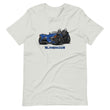 Load image into Gallery viewer, Men's Slingmode Caricature T-Shirt 2023 (SLR Cobalt Blue Fade)