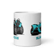 Load image into Gallery viewer, Slingmode Caricature Mug 2023 (SL Pacific Teal)
