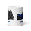 Load image into Gallery viewer, Slingmode Caricature Mug 2023 (SLR Cobalt Blue Fade)
