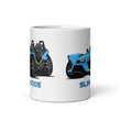 Load image into Gallery viewer, Slingmode Caricature Mug 2023 (R Miami Blue Fade)