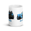 Load image into Gallery viewer, Slingmode Caricature Mug 2023 (R Miami Blue Fade)