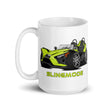 Load image into Gallery viewer, Slingmode Caricature Mug 2023 (SL Neon Lime)