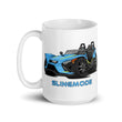 Load image into Gallery viewer, Slingmode Caricature Mug 2023 (R Miami Blue Fade)