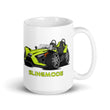 Load image into Gallery viewer, Slingmode Caricature Mug 2023 (SL Neon Lime)