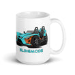 Load image into Gallery viewer, Slingmode Caricature Mug 2023 (R Pacific Teal Fade)