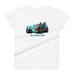 Load image into Gallery viewer, Women's Slingmode Caricature T-Shirt 2023 (R Pacific Teal Fade)