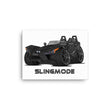 Load image into Gallery viewer, Slingmode Caricature Canvas Wall Art | 2016.5 Base Gloss Black Polaris Slingshot®