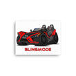 Load image into Gallery viewer, Slingmode Caricature Canvas Wall Art | 2019 SLR Red Pearl Polaris Slingshot®