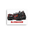 Load image into Gallery viewer, Slingmode Caricature Canvas Wall Art | 2020 R Stealth Black Polaris Slingshot®