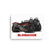 Load image into Gallery viewer, Slingmode Caricature Canvas Wall Art | 2022 SLR Forged Red Polaris Slingshot®