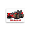 Load image into Gallery viewer, Slingmode Caricature Canvas Wall Art | 2022 Signature LE Crimson Forge Polaris Slingshot®