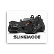 Load image into Gallery viewer, Slingmode Caricature Canvas Wall Art | 2018 S Gloss Black Polaris Slingshot®