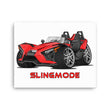 Load image into Gallery viewer, Slingmode Caricature Canvas Wall Art | 2021 SL Red Pearl Polaris Slingshot®