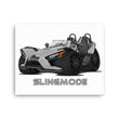 Load image into Gallery viewer, Slingmode Caricature Canvas Wall Art | 2022 S Ghost Gray Polaris Slingshot®