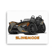 Load image into Gallery viewer, Slingmode Caricature Canvas Wall Art | 2022 SLR Forged Orange Polaris Slingshot®