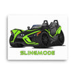 Load image into Gallery viewer, Slingmode Caricature Canvas Wall Art | 2019 SLR Icon Envy Green Polaris Slingshot®