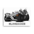 Load image into Gallery viewer, Slingmode Caricature Canvas Wall Art | 2022 S Ghost Gray Polaris Slingshot®