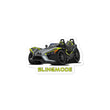 Load image into Gallery viewer, Slingmode Stickers | 2018 SLR Ghost Gray Lime Squeeze Polaris Slingshot®