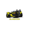Load image into Gallery viewer, Slingmode Stickers | 2019 SLR Icon Daytona Yellow Polaris Slingshot®