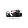 Load image into Gallery viewer, Slingmode Stickers | 2021 S White Lightning Polaris Slingshot®