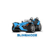 Load image into Gallery viewer, Slingmode Stickers | 2022 SL Miami Blue Polaris Slingshot®