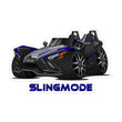 Load image into Gallery viewer, Slingmode Stickers | 2021 R Stealth Blue Polaris Slingshot®