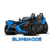 Load image into Gallery viewer, Slingmode Stickers | 2018 SLR Electric Blue Polaris Slingshot®