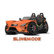 Load image into Gallery viewer, Slingmode Stickers | 2022 R Volt Orange Fade Polaris Slingshot®