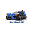 Load image into Gallery viewer, Slingmode Stickers | 2016.5 SL LE Blue Fire Polaris Slingshot®