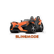 Load image into Gallery viewer, Slingmode Stickers | 2015 SL LE Nuclear Sunset Orange Polaris Slingshot®