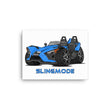 Load image into Gallery viewer, Slingmode Caricature Canvas Wall Art | 2020 SL Blue Steel Polaris Slingshot®