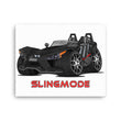Load image into Gallery viewer, Slingmode Caricature Canvas Wall Art 2016 | SL LE Black Pearl Polaris Slingshot®