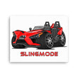 Load image into Gallery viewer, Slingmode Caricature Canvas Wall Art | 2016.5 SL Red Pearl Polaris Slingshot®