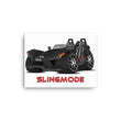 Load image into Gallery viewer, Slingmode Caricature Canvas Wall Art 2016 | SL LE Black Pearl Polaris Slingshot®