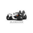 Load image into Gallery viewer, Slingmode Stickers | 2019 SL Icon Monument White Polaris Slingshot®