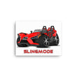 Load image into Gallery viewer, Slingmode Caricature Canvas Wall Art | 2015 SL Red Pearl Polaris Slingshot®