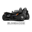 Load image into Gallery viewer, Slingmode Stickers | 2019 SL Black Pearl Polaris Slingshot®