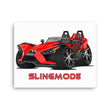 Load image into Gallery viewer, Slingmode Caricature Canvas Wall Art | 2016 SL Red Pearl Polaris Slingshot®