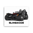 Load image into Gallery viewer, Slingmode Caricature Canvas Wall Art | 2017 SL Black Pearl Polaris Slingshot®