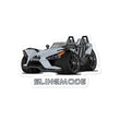 Load image into Gallery viewer, Slingmode Stickers | 2016 Base Gray Metallic Polaris Slingshot®