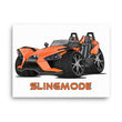 Load image into Gallery viewer, Slingmode Caricature Canvas Wall Art 2015 (SL LE Nuclear Sunset Orange)