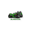 Load image into Gallery viewer, Slingmode Stickers | 2018 SL Icon Dragon Green Polaris Slingshot®