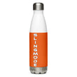 Load image into Gallery viewer, Slingmode Skull Stainless Steel Water Bottle (2015-2019 Orange)