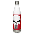 Load image into Gallery viewer, Slingmode Skull Stainless Steel Water Bottle (2015-2019 Dark Red)